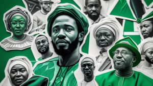 A-dynamic-collage-of-Nigerian-figures-in-tech-music-literature-and-protest—branded-in-green-white-green-hues