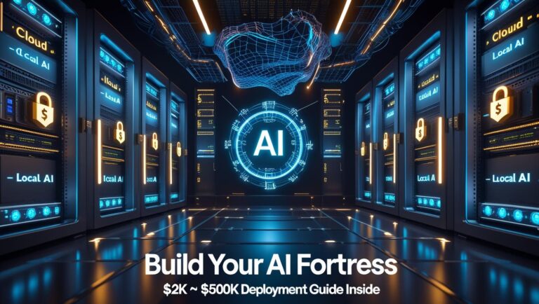 Primary-Featured-Image-Concept-High-Tech-AI-Command-Center-Fortress-Visual-Description-Foreground-Sleek-modern-server-rack-with-glowing-GPU-cards-NVIDIA-H100s-visible-cables-organized-wit