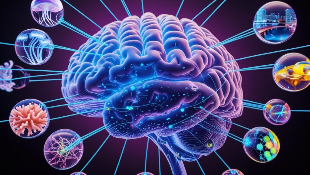 The-Innovation-Web-A-stunning-visual-metaphor-combining-Central-Element_-A-luminous-brain-or-neural-network-at-the-center-Radiating-Connections-Vibrant-electric-blue-connection-lines-extend
